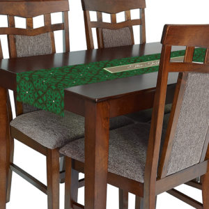Green Clover Personalized Table Runner
