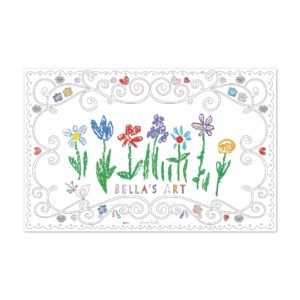 Personalized Kids Doodle Sheets